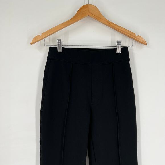 Spanx Stretch Flared Classic Black High-Waist Pants Size XS - Picture 8 of 8